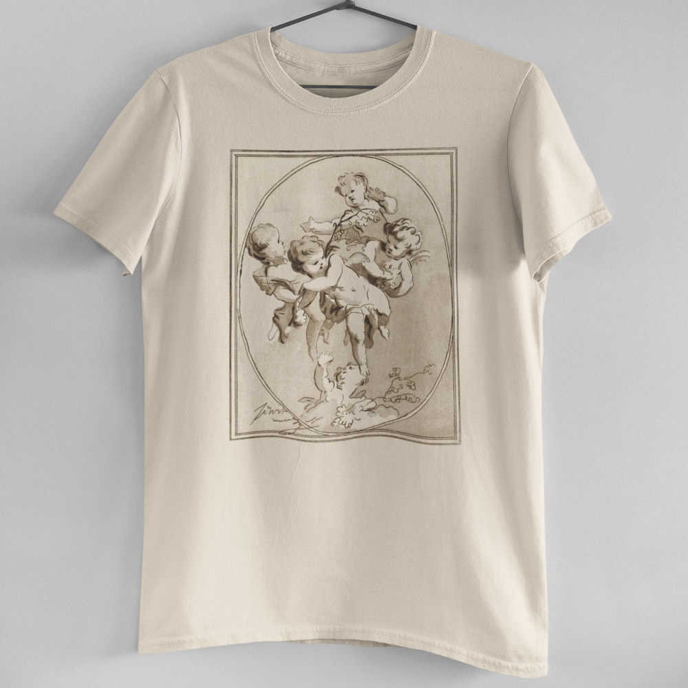 Vintage Cherubs Renaissance Graphic Tee